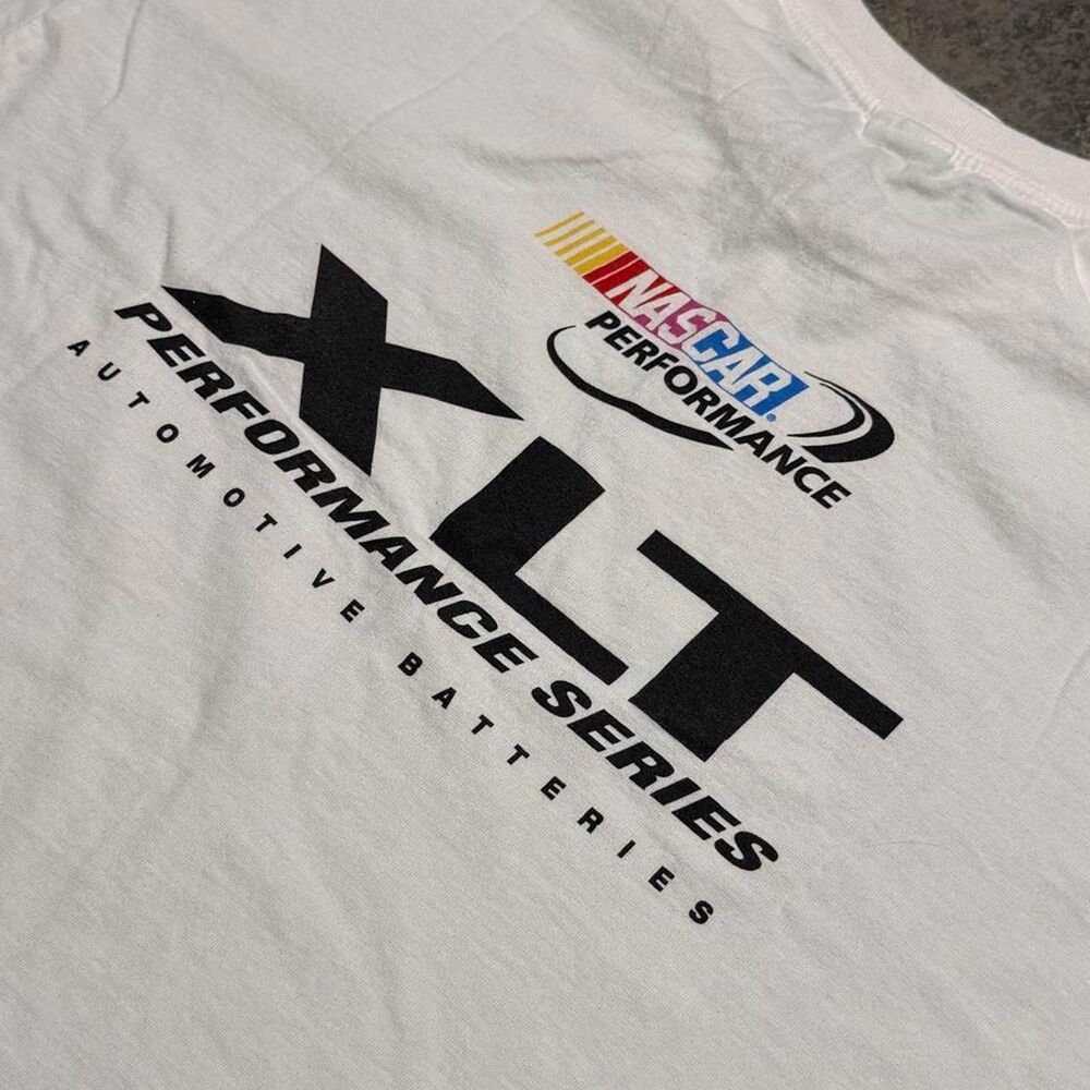 Nascar Men's White T-shirt - Picture 5 of 7